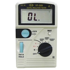 泰瑪斯YF-509數位高阻計|YF509絕緣電阻計
